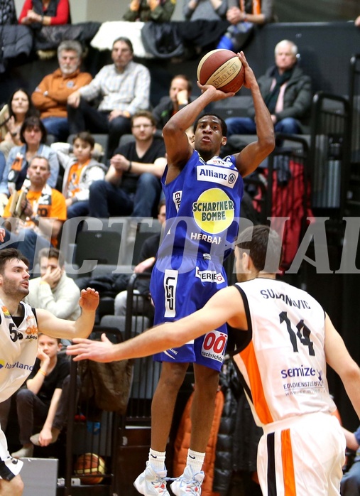 Basketball ABL 2015/16 Grunddurchgang 25.Runde BK Dukes Klosterneuburg vs. Gmunden Swans