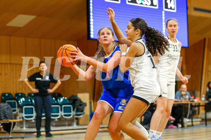 17.11.2024 Österreichischer Basketballverband 2024/25, SLWU19, Basket Flames UNION vs. BBU Salzburg