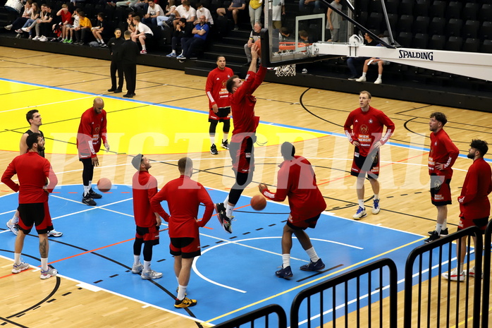 Basketball Superliga 2021/22, Playoffs, Halbfinale Spiel 2, UBSC Raiffeisen Graz vs BC GGMT Vienna