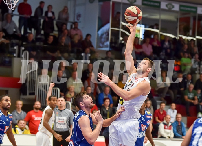 Basketball ABL 2015/16 Grunddurchgang 4.Runde WBC Wels vs Kapfenberg Bulls
