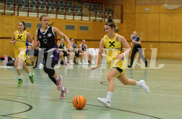 Basketball Damen Superliga 2023/24, Grunddurchgang 3.Runde Vienna United vs. SKN St.Pölten



