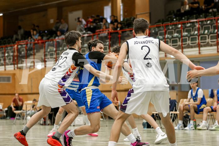 27.04.2025 Österreichischer Basketballverband 2024/25, SLMU16, VF Vienna United vs. SKN St. Pölten