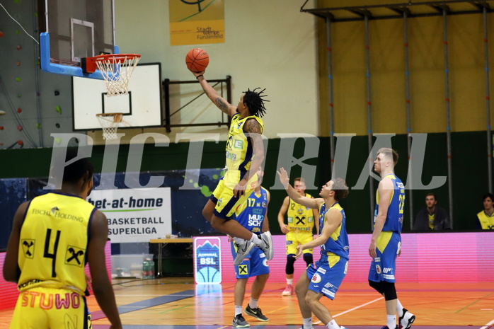 Basketball Superliga 2021/22, Grunddurchgang 1.Runde UBSC Graz vs. SKN St.Pölten


