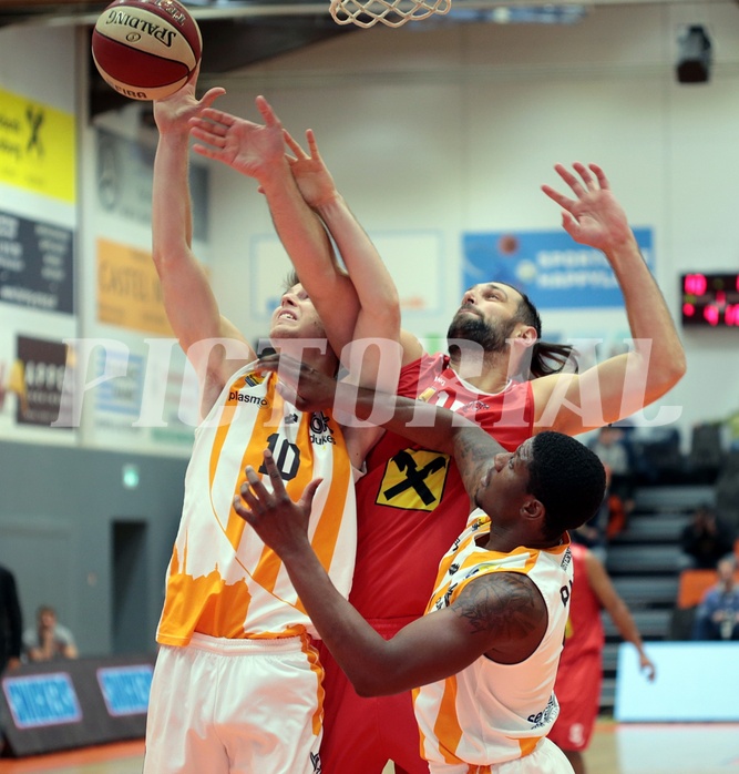 Basketball ABL 2016/17 Grunddurchgang 4.Runde BK Dukes Klosterneuburg vs. WBC Wels