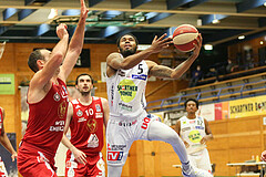 Basketball Superliga 2020/21, Grunddurchgang 18.Runde Gmunden Swans vs. BC Vienna


