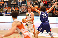 Basketball Superliga 2024/25, Grunddurchgang 14.Runde Klosterneuburg Dukes vs. BBC Nord Dragonz