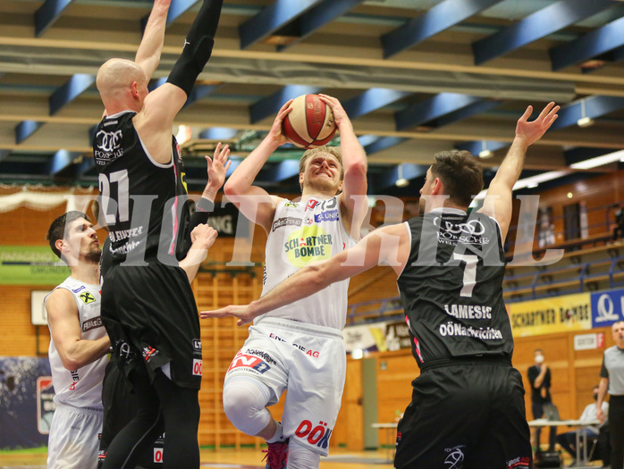 Basketball Superliga 2020/21, 8. Plazierungsrunde Gmunden Swans vs. Flyers Wels


