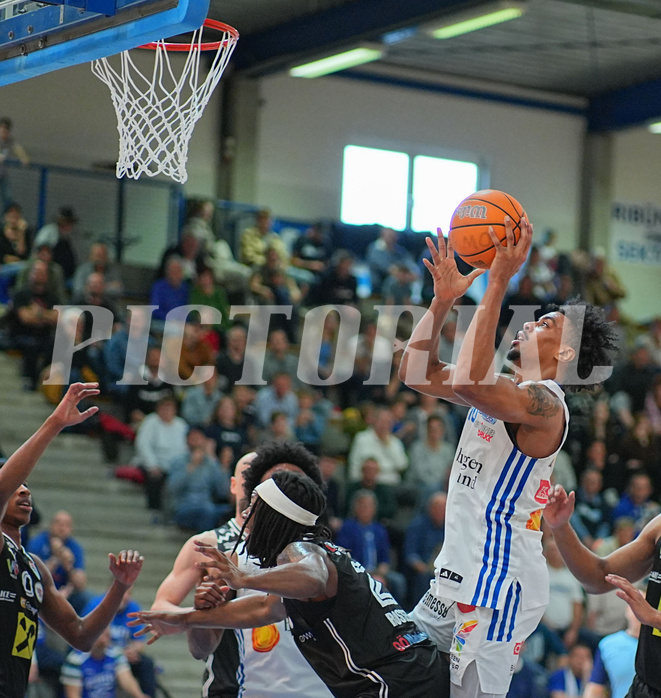 Basketball Superliga 2024/25, 10.Plazierungsrunde Oberwart Gunners vs. Flyers Wels