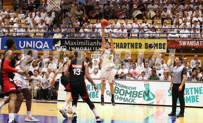 Basketball Superliga 2021/22, Finale Spiel 4 Gmunden Swans vs. BC Vienna