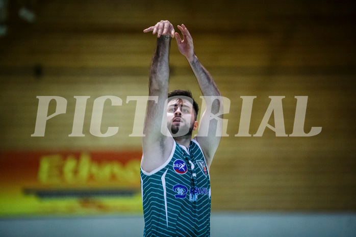 Basketball, Basketball Zweite Liga, Grunddurchgang 16.Runde, BBC Nord Dragonz, KOS Celovec, Marin Sliskovic (21)