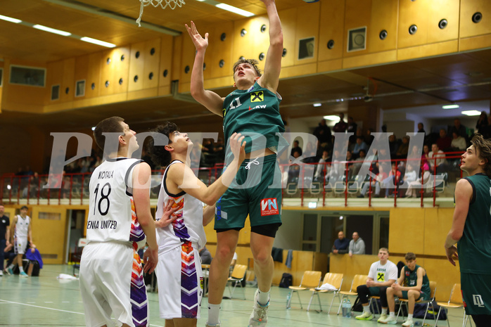 Basketball Zweite Liga 2024/25, Grunddurchgang 19.Runde Vienna United vs. Dornbirn Lions


