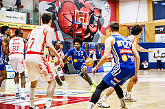 Basketball, Win2Day Superliga 2024/25, Playoffs, Halbfinale Spiel 2, Traiskirchen Lions, Oberwart Gunners, Caleb Fields (4)