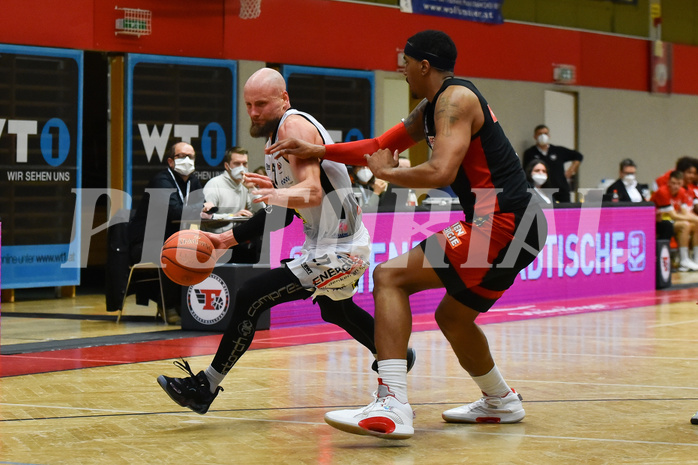 Basketball Superliga 2021/22, Grunddurchgang 14. Runde Flyers Wels vs. GGMT Vienna
