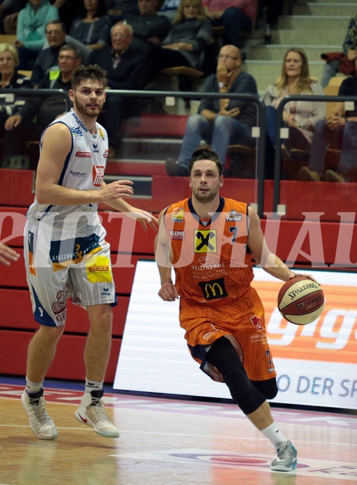 Basketball ABL 2016/17 Grunddurchgang 4.Runde Kapfenberg Bulls vs Fürstenfeld Panthers