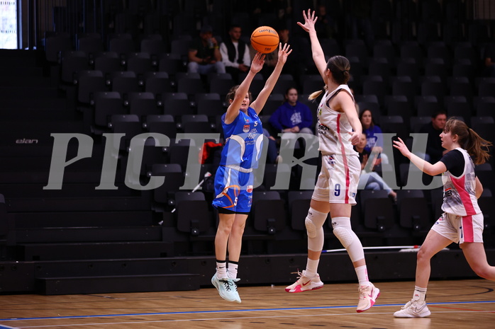 03.03.2024, Graz, Raiffeisen Sportpark, Basketball Damen Superliga 2023/24, Grunddurchgang 14.Runde, UBSC-DBBC Graz - DBB OCS Diamond Ladies Wels ,  