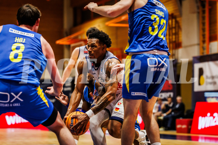 Basketball, win2day Basketball Superliga 2024/25, Grunddurchgang Runde 5, BBC Nord Dragonz, SKN St. Pölten, Rayshawn Mart (3)