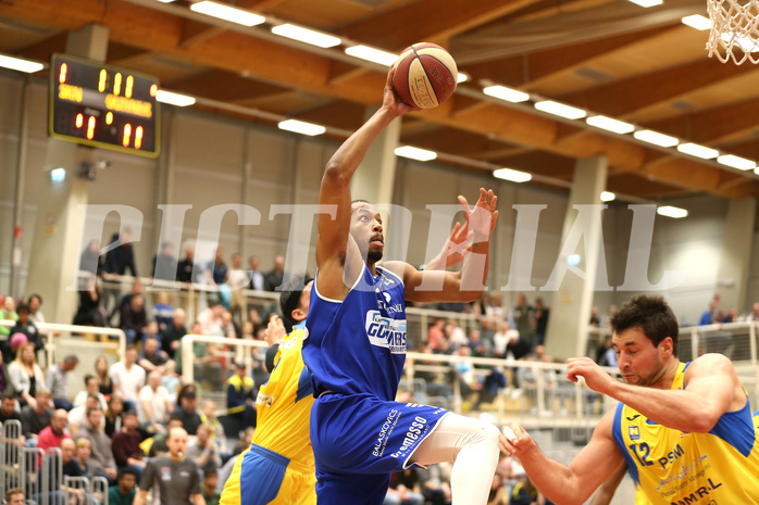 Basketball Superliga 2019/20, 4.Plazierungsrunde St.Pölten vs. Oberwart Gunners