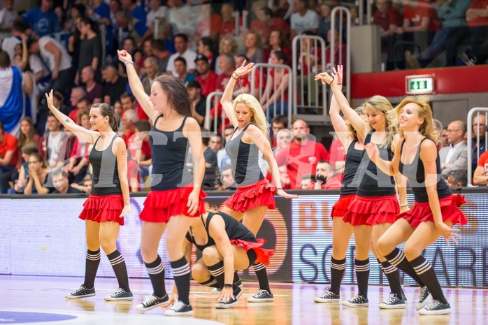 Basketball ABL 2015/16, Playoff Finale Spiel 3 WBC Wels vs. Oberwart GUNNERS