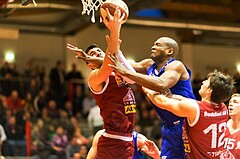 Basketball ABL 2015/16 Grunddurchgang 23.Runde Traiskirchen Lions vs. Oberwart Gunners