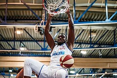 Basketball, ABL 2018/19, Grunddurchgang 1.Runde, Oberwart Gunners, BC Vienna, Chris Tawiah (14)