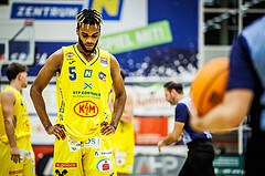 Basketball, Win2Day Superliga 2023/24, Grunddurchgang 4.Runde, SKN St. Pölten, Gmunden Swans, Michael Anthony Randolph Jr. (5)