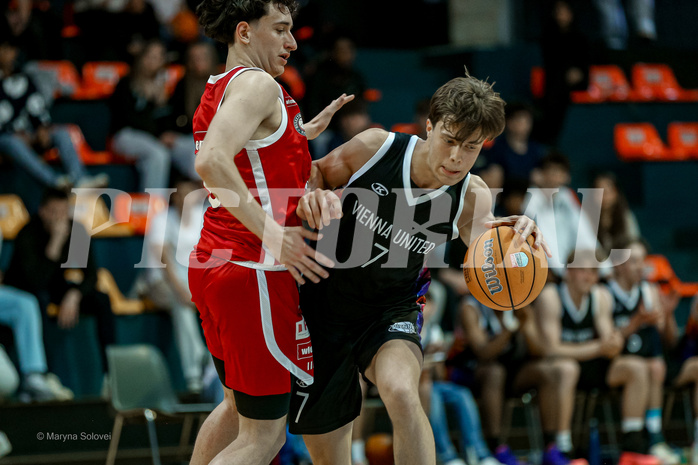 04.05.2025 Österreichischer Basketballverband 2024/25, SLMU19 BC Vienna vs. Vienna United