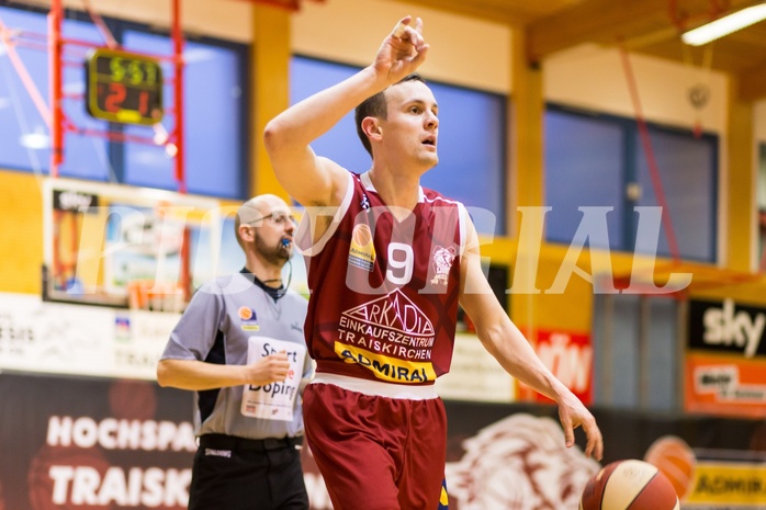 Basketball ABL 2015/16 Grunddurchgang 30.Runde Traiskirchen Lions vs. UBSC Graz