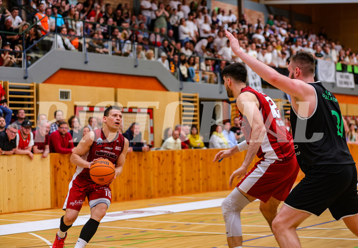 Basketball Zweite Liga 2023/24, Playoff, Finale Spiel 3 Mistelbach Mustangs vs. Union Deutsch Wagram


