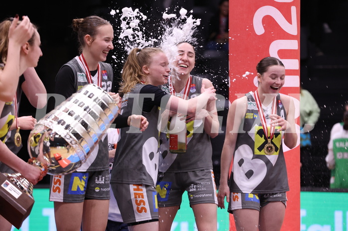 17.04.2025, Graz, Raiffeisen Sportpark, Basketball Damen Superliga 2024/25, Finale Spiel 3, UBI Graz vs. Klosterneuburg Duchess,  