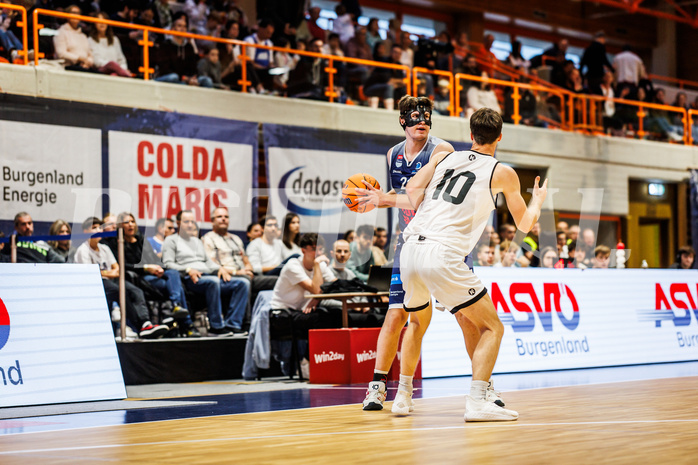 Basketball, win2day Basketball Superliga 2024/25, Grunddurchgang Runde 2, BBC Nord Dragonz, Klosterneuburg Dukes, Lukas Knor (21)