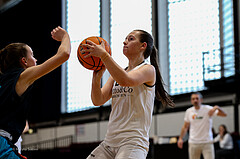 15.02.2025 Österreichischer Basketballverband 2024/25, SLWU19, Basket Flames UNION vs. Vienna Timberwolves