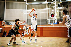 Basketball, Basketball Zweite Liga 2024/25, Grunddurchgang 4.Runde, Vienna Timberwolves, UDW Alligators, Philipp D'Angelo (9)