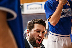 Basketball, Admiral Basketball Superliga 2019/20, Platzierungsrunde 5.Runde, Oberwart Gunners, Flyers Wels, Horst Leitner (Coach)