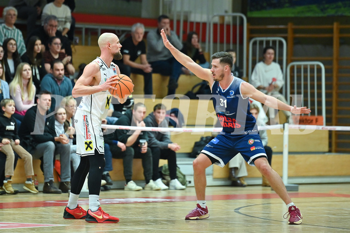 Basketball, Superliga 2024/25, Grunddurchgang 17.Runde, Flyers Wels vs. BBC Nord Dragonz,