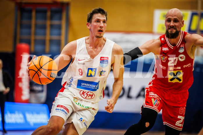 Basketball, win2day Basketball Superliga 2024/25, Grunddurchgang 8.Runde, SKN St. Pölten, Flyers Wels, Roman Jagsch (9)