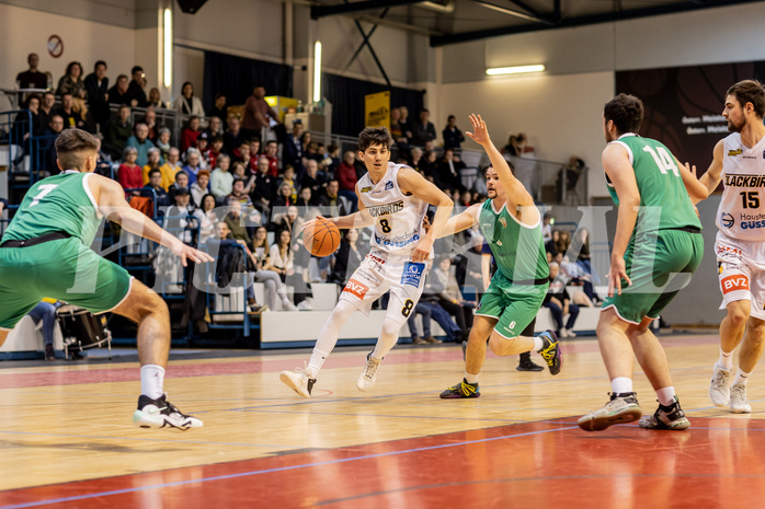 Basketball, Basketball Zweite Liga 2022/23, Playoff Viertelfinale Spiel 1, Blackbirds G