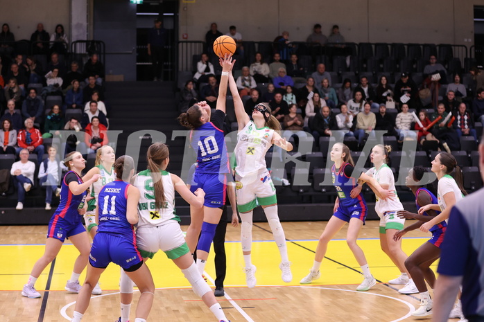 22.11.2024, Graz, Raiffeisen Sportpark, Basketball Damen Superliga 2024/25, Grunddurchgang, 6.Runde, UBI Holding Graz vs. UBSC-DBBC Graz