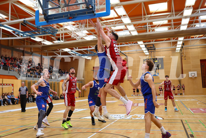 Basketball Zweite Liga 2024/25, Playoffs, Viertelfinale Spiel 1 Mistelbach Mustangs vs. Kufstein Towers
