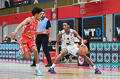 Basketball, Superliga 2024/25, Plazierungsrunde 1.Runde, Flyers Wels vs. Traiskirchen Lions,
