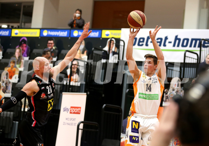 Basketball Superliga 2020/21, 6. Plazierungsrunde Klosterneuburg Dukes vs. Flyers Wels