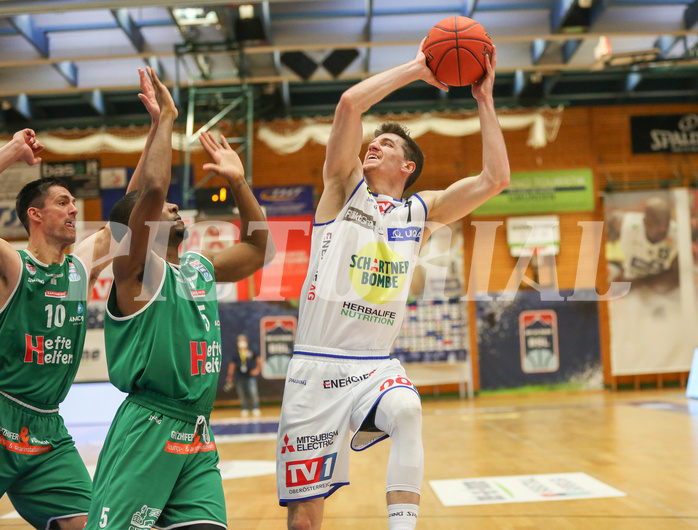 Basketball Superliga 2021/22, 4.Plazierungsrunde Gmunden Swans vs. Kapfenberg Bulls


