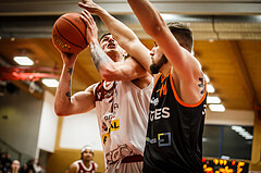 Basketball, win2day Basketball Superliga 2022/23, Grunddurchgang 14.Runde, Traiskirchen Lions, Fürstenfeld Panthers, 