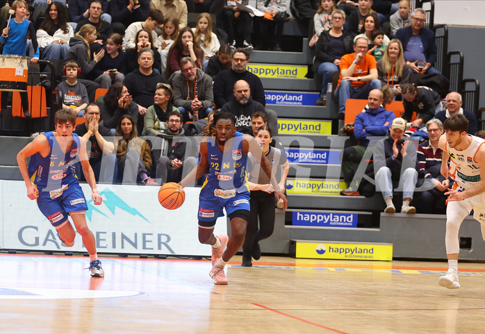 Basketball Superliga 2024/25, Grunddurchgang 18.Runde Klosterneuburg Dukes vs. SKN St. Pölten


