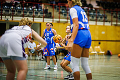 Basketball, Win2Day Basketball Damen Superliga 2023/24, Grunddurchgang 1.Runde, Vienna United, DBB LZ OÖ, Lisa Ganhör (9)