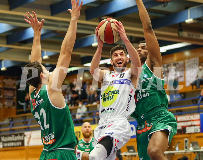 Basketball Superliga 2020/21, Finale Spiel 3 Gmunden Swans vs. Kapfenberg Bulls


