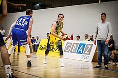 Basketball, ABL 2018/19, Grunddurchgang 36.Runde, UBSC Graz, Oberwart Gunners, Fabian Richter (15)