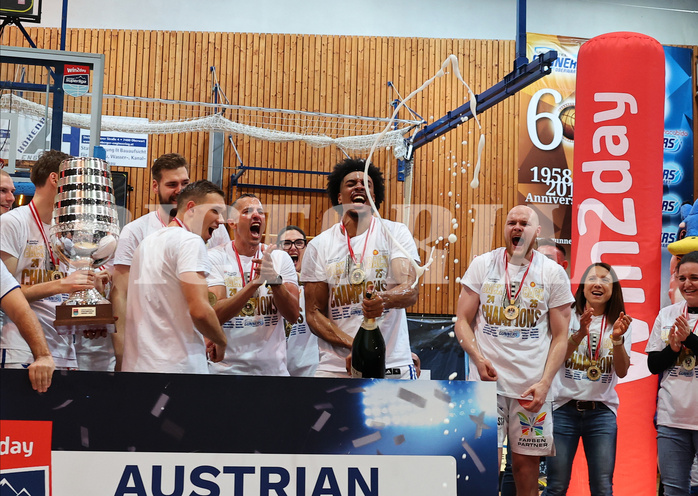 Basketball Superliga 2024/25, Playoffs, Finale Spiel 3 Oberwart Gunners vs. BBC Nord Dragonz



