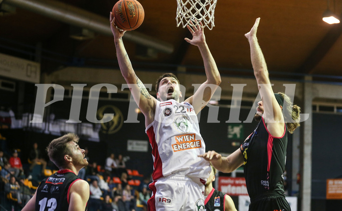 Basketball Superliga 2021/22, Grunddurchgang 5.Runde BC Vienna vs. Flyers Wels


