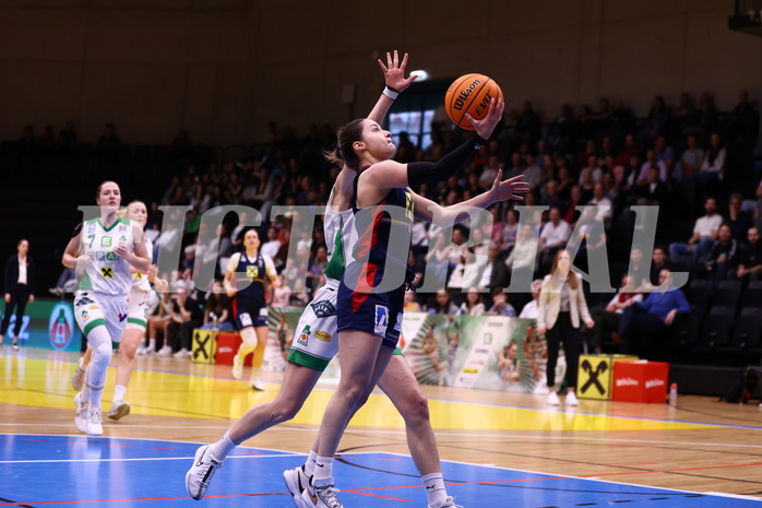 01.04.2024, Graz, Raiffeisen Sportpark, Basketball Damen Superliga 2023/24, Finale, Spiel 2, UBI Holding Graz - SKN St. Pölten Frauen ,  