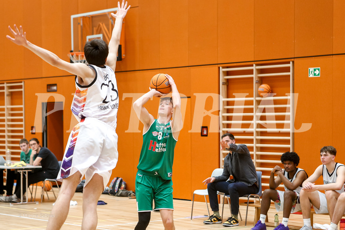 22.03.2025 Österreichischer Basketballverband 2024/25, SLMU19, Vienna United vs. Kapfenberg Bulls 